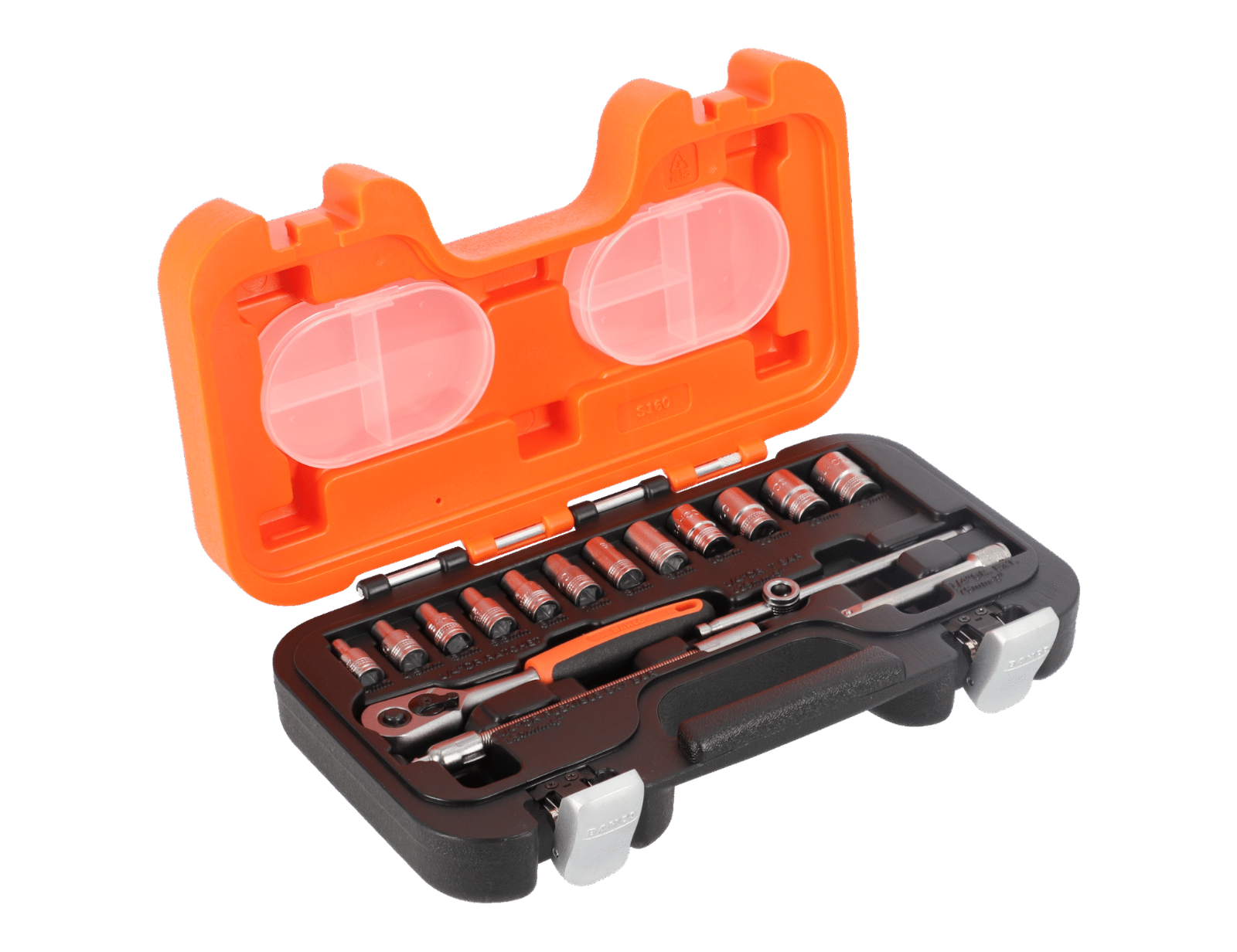 JUEGO DE BOCALLAVES CON CUADRO CONDUCTOR DE 1/4"
