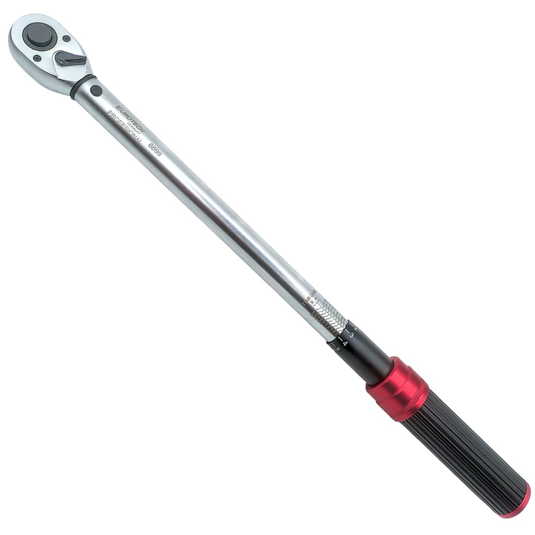 Torquímetro de zafe Eurotech profesional encastre 1/2" EU6699