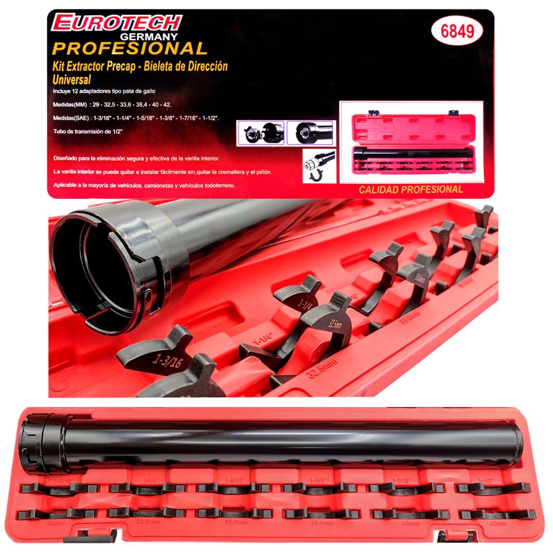 Kit extractor de precap y bieleta de dirección Eurotech EU6849