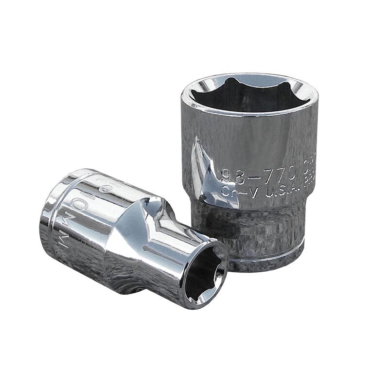 Bocallave hexagonal Crossmaster 1/2" - 8 mm