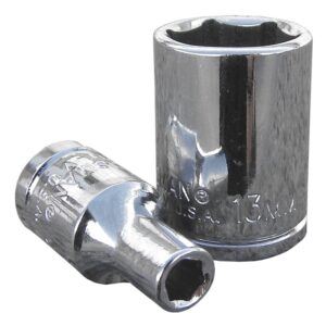 Bocallave hexagonal Crossmaster 3/8" - 6 mm