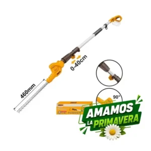 Cortacercos de altura a batería Ingco CPHT201601