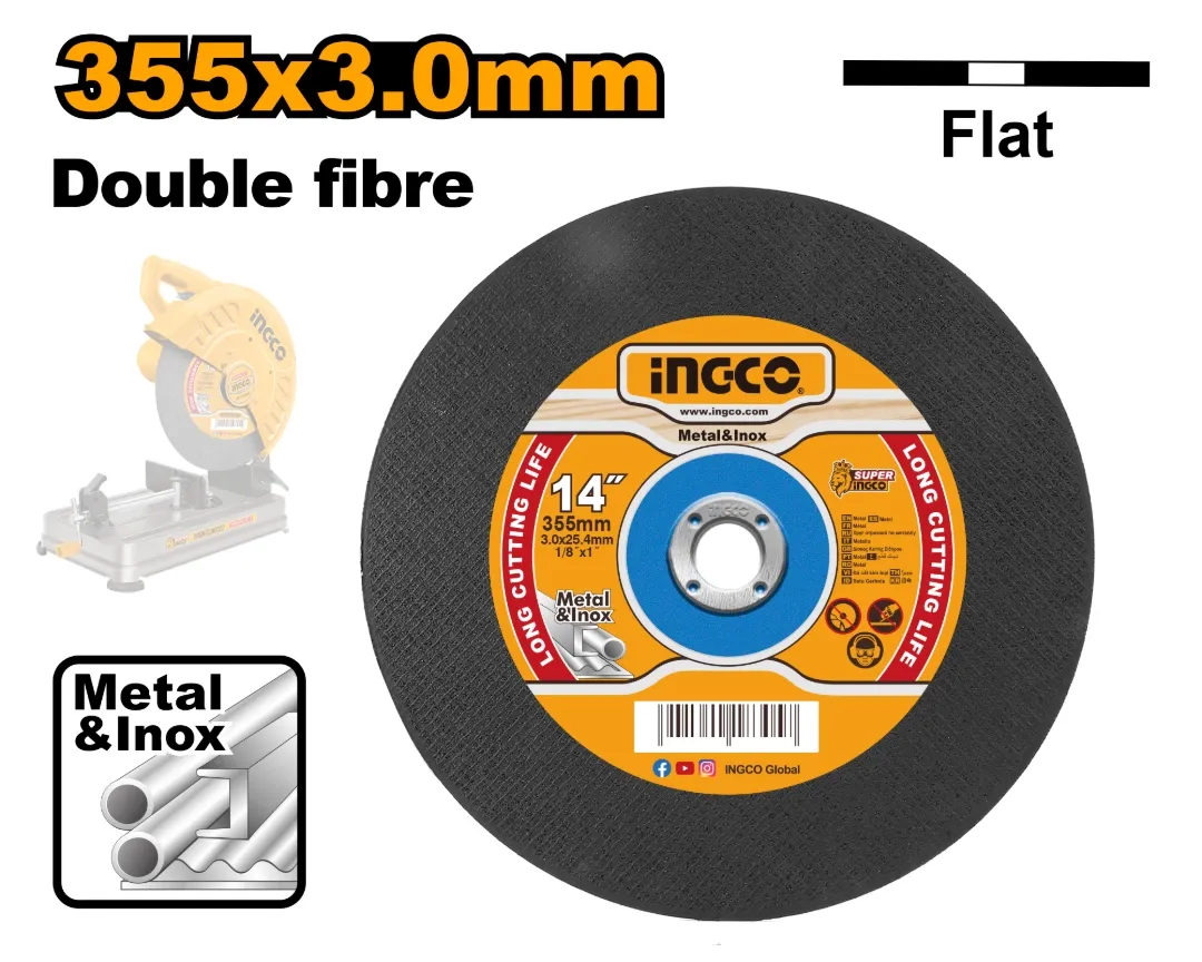 Disco de corte para sensitiva Ingco 355 x 3 mm MCD303558