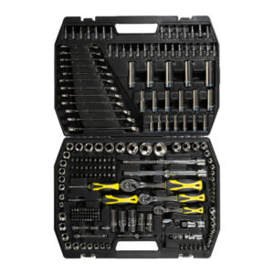 Juego de bocallaves Crossmaster 216 piezas encastre 1/4", 3/8" y 1/2"