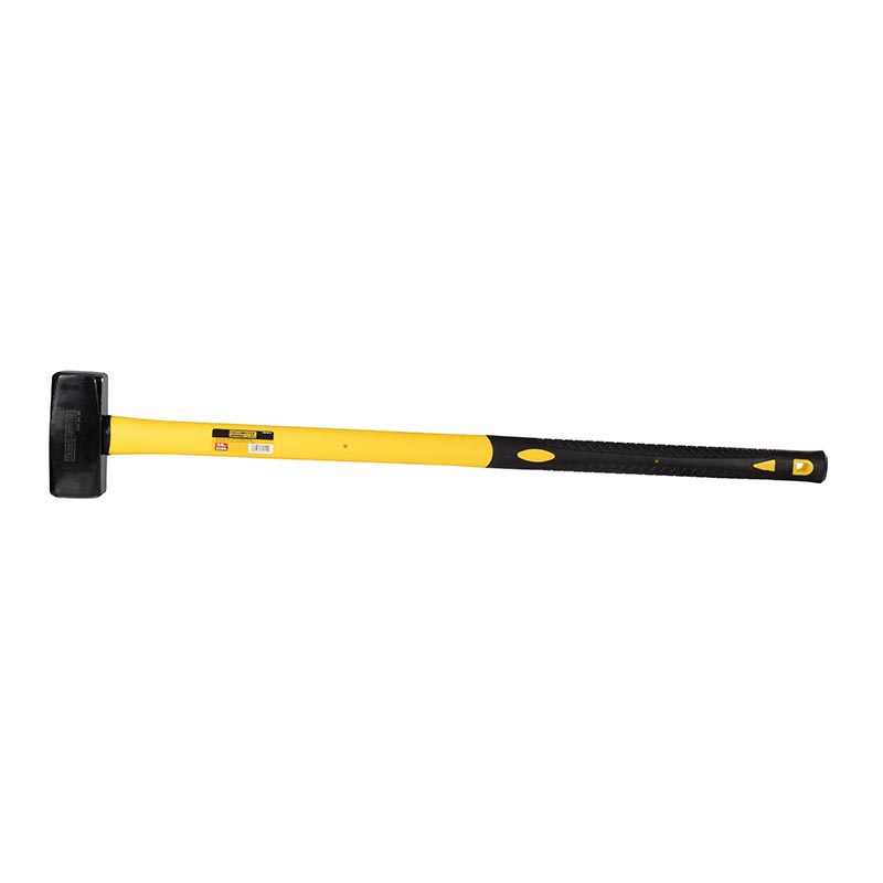 Maza de acero Crossmaster 3000 g con cabo largo de fibra de vidrio