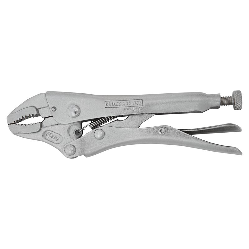 Pinza de presión Crossmaster mordaza curva 7" (178 mm)