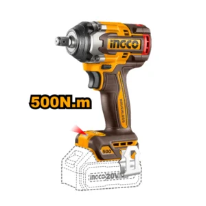 Llave de impacto a batería Ingco 20V 1/2" 500 Nm CIWLI20501