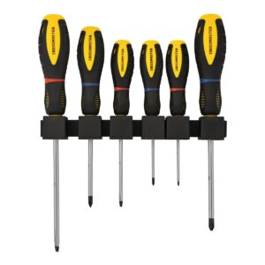 Set de destornilladores Crossmaster Xtra Force 6 piezas