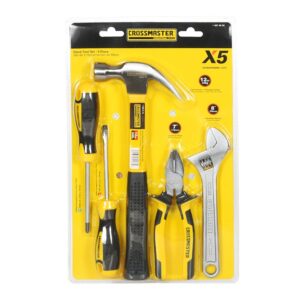 Set de herramientas de mano Crossmaster 5 piezas