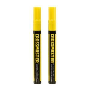Marcador Ind. Indeleble Amarillo X2 - Crossmaster