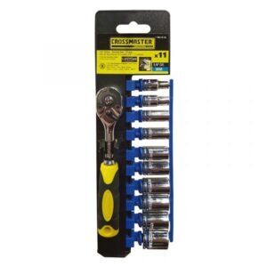 SET Bocallave Hex. 11pcs-metrico-3/ - Crossmaster
