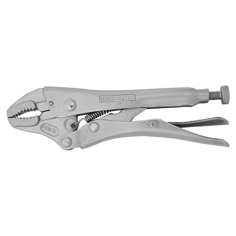 Pinza Presion Mord. Curva Cross 5" - Crossmaster