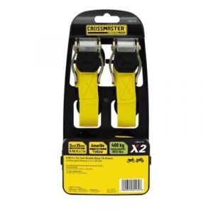 Cincha Amarre 408KG X2 Amarilla - Crossmaster